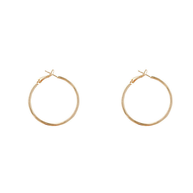 Light Luxury Minority High-grade Temperament Big Circle Ear Bracelets MegaBDM