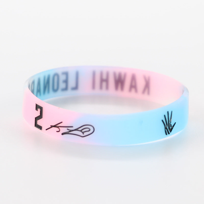 Star Black Mamba James Curry Letter Bracelet - B- Leonard-Luminescent Camouflage MegaBDM