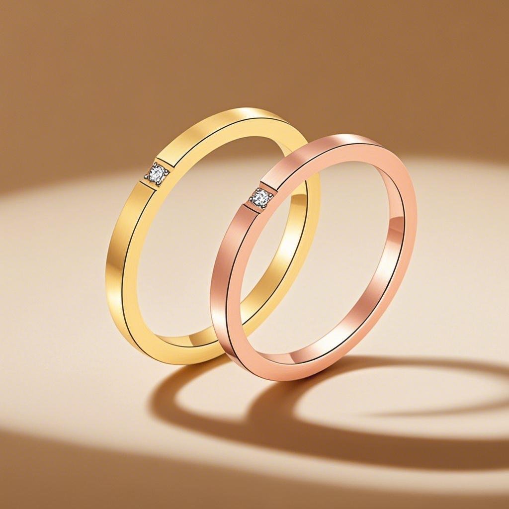 Stainless Steel Female Niche Senior Affordable Luxury Style Ring MegaBDM