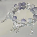 Butterfly Lucky Design Imitation Amethyst For Bracelets - Happy and Happy MegaBDM