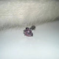 Ear Bone Clip High-grade Atmosphere Full Stud Earrings - 88# Ear Studs-1-Pink Diamond Dragon Claw-3mm MegaBDM