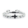 Eye Adjustable Hand-woven Beads Couple Gift Bracelets - White-Barked Pine Woven Bracelet MegaBDM