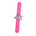 Pet Elf Silicone Slap Wrist Strap Bracelets - Rose Red MegaBDM