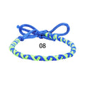 Style Colorful Hand-knitted Rope Holiday Party Bracelet - 8 MegaBDM