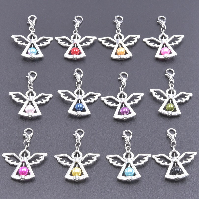 Gift Valentine's Day Mother's Love Guardian Pendants - 12 Colors Mixed [Please Order with 12]] MegaBDM
