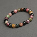 Scenic Spot Hundred Family Names Scattered Bracelets - Natural Tourmaline / 6mm10 Tablets MegaBDM