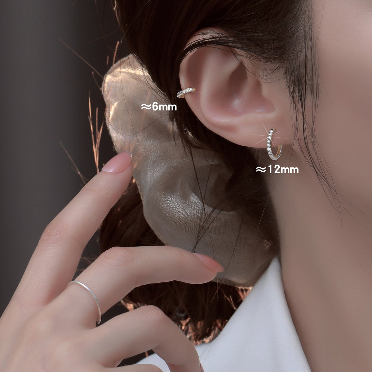 Bone Nail High Sense Ear Sleeping No Earrings MegaBDM