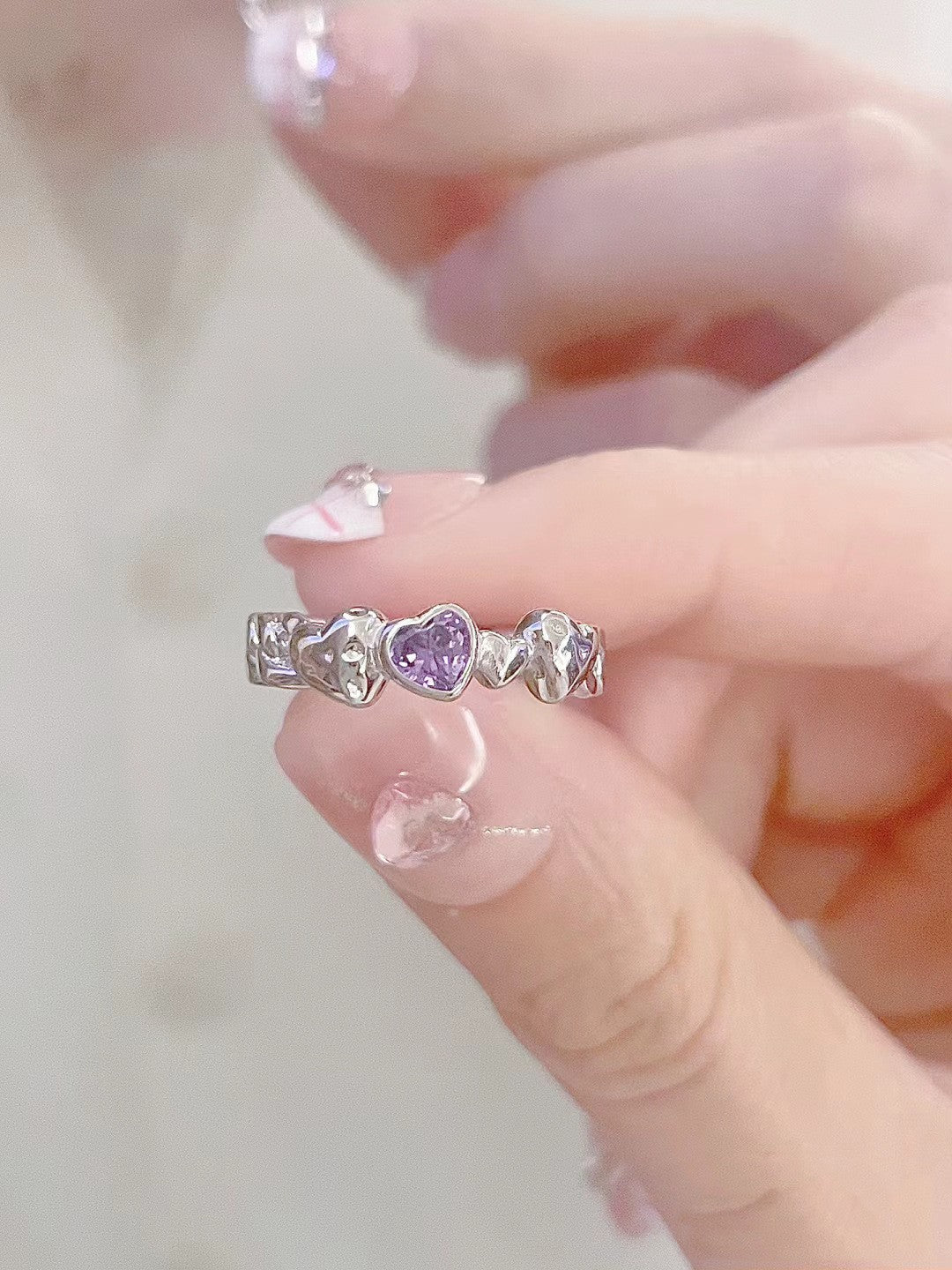 Accessories Flower Design High Sense Female Rings - YX419-1 MegaBDM