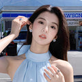 Ear Piercing Female High Sense Refined Simple Dignified Generous Style Earrings MegaBDM