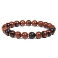 Tigereye White-barked Pine Agate Crystal Stone Bracelets - Golden Swan MegaBDM