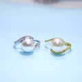 Women's Devil's Eye Fashion Personalized Opening Adjustable Micro Rings MegaBDM