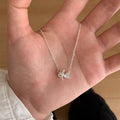 Women's Sier Light Luxury High-grade Design Clavicle Necklaces - XL0341 MegaBDM