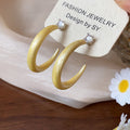 Note Sier Needle Acrylic Stars Summer Earrings - 28# Silver Needle-Yellow-Small MegaBDM