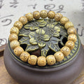 Bodhi Yellow Chicken Grease High Density Bead Single Circle Cultural Bracelets - 9*10mm MegaBDM