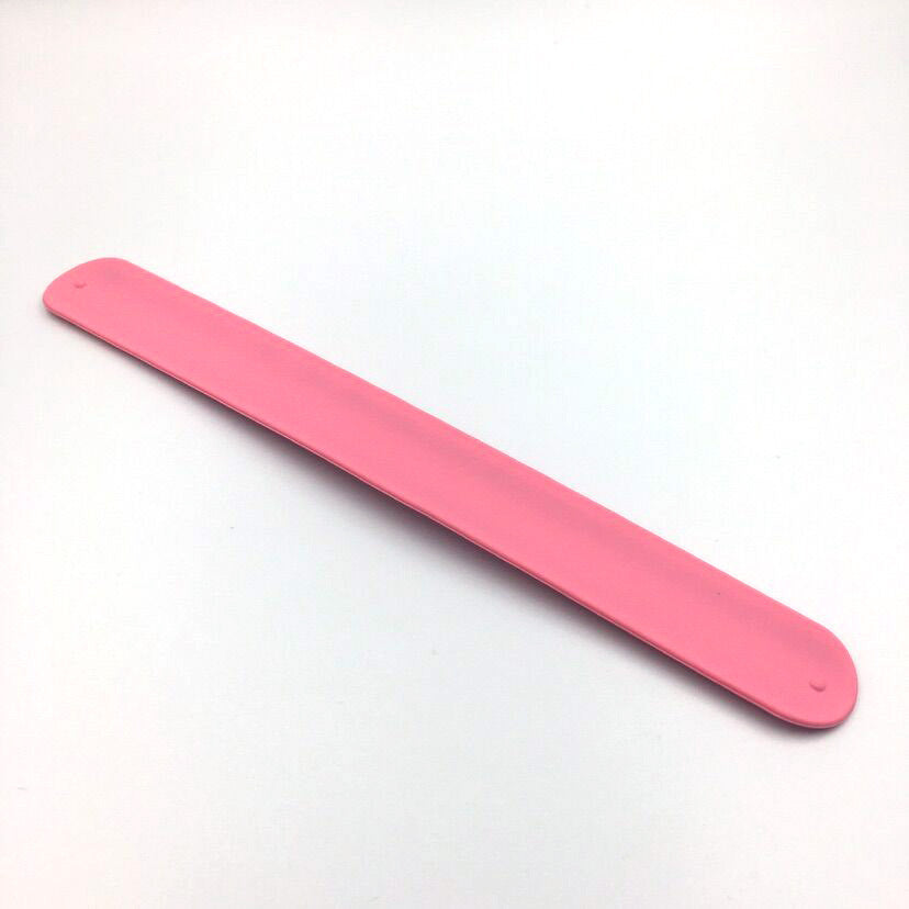 Children's Racket Band Wrist Strap Solid Color Sports Bracelet - Pink