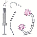 Earings Horseshoe Nose Rod Lip Eyebrow Rings - Figure 1 MegaBDM