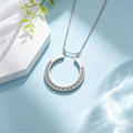 Checkered Niche Design Trendy Cool Unisex Style Necklaces - Silver MegaBDM