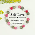 Tigereye Natural Stone Beaded Crystal Unisex Bracelet - ly08 MegaBDM