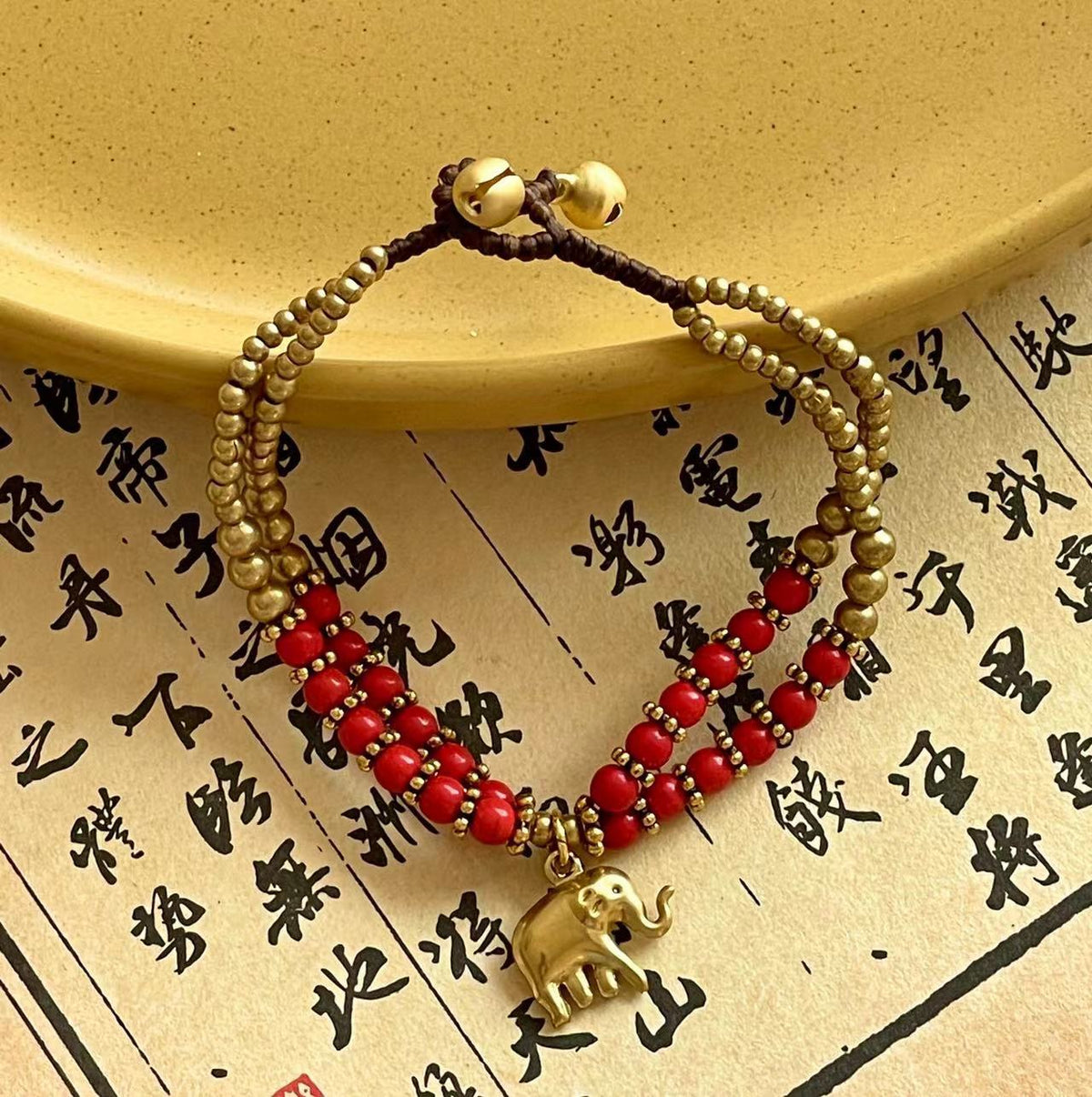 Handmade Weave Vintage Nepal Ancient Pure Copper Ethnic Style Tibetan Bracelet - Korean Pine MegaBDM