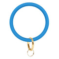 Large Round Silicone Key Case Gift Bracelets - Water Lake Blue MegaBDM