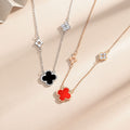 Red Agate Female Light Luxury Minority Birthday Gift Necklaces MegaBDM