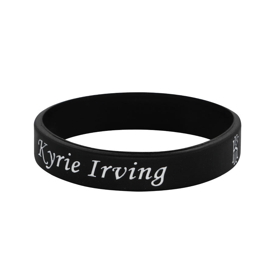 Star Concave Thickened Silicone Kobe James Basketball Bracelet - Irwin-Kate No. 11 Black MegaBDM