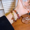 Women's Chinese Beaded High-grade Minority Pearl Retro Bracelet - S422 Purple (the one shown above) MegaBDM