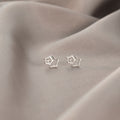 Women's Zircon Tassel Light Luxury High Sense Stud Earrings - 10# Star Ear Studs MegaBDM
