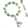 Charcoal Caramel Cat's Paw Lucky Cat Bracelets MegaBDM