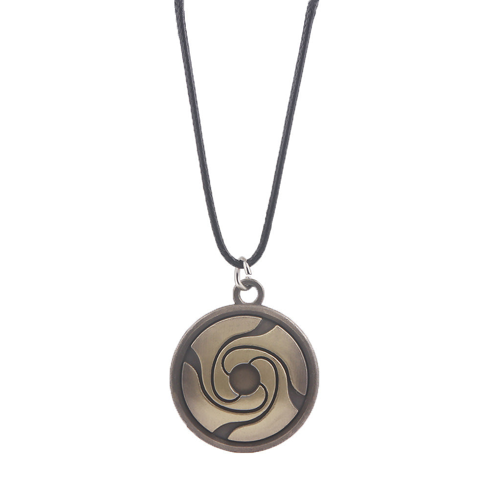 Dice Around The Spell Back To Tiger Stick You Two Necklaces - N00833-05 / Zinc Alloy MegaBDM