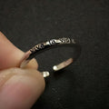 Long Live Life Niche High Sense Little Finger Thumb Rings MegaBDM