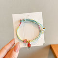 Small Gift Tassel Adjustable Red Rope Dragon Boat Festival Bracelet - 22#Thousand-Strand Rope, Great Fortune and Prosperity MegaBDM