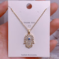 Eye Female Fashion Personality Titanium Steel Clavicle Necklaces - YJ0030 MegaBDM