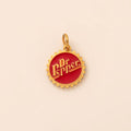 Creative Color Coffee Cup Truck Gourmet Pendants - Bottle Cap Gold MegaBDM