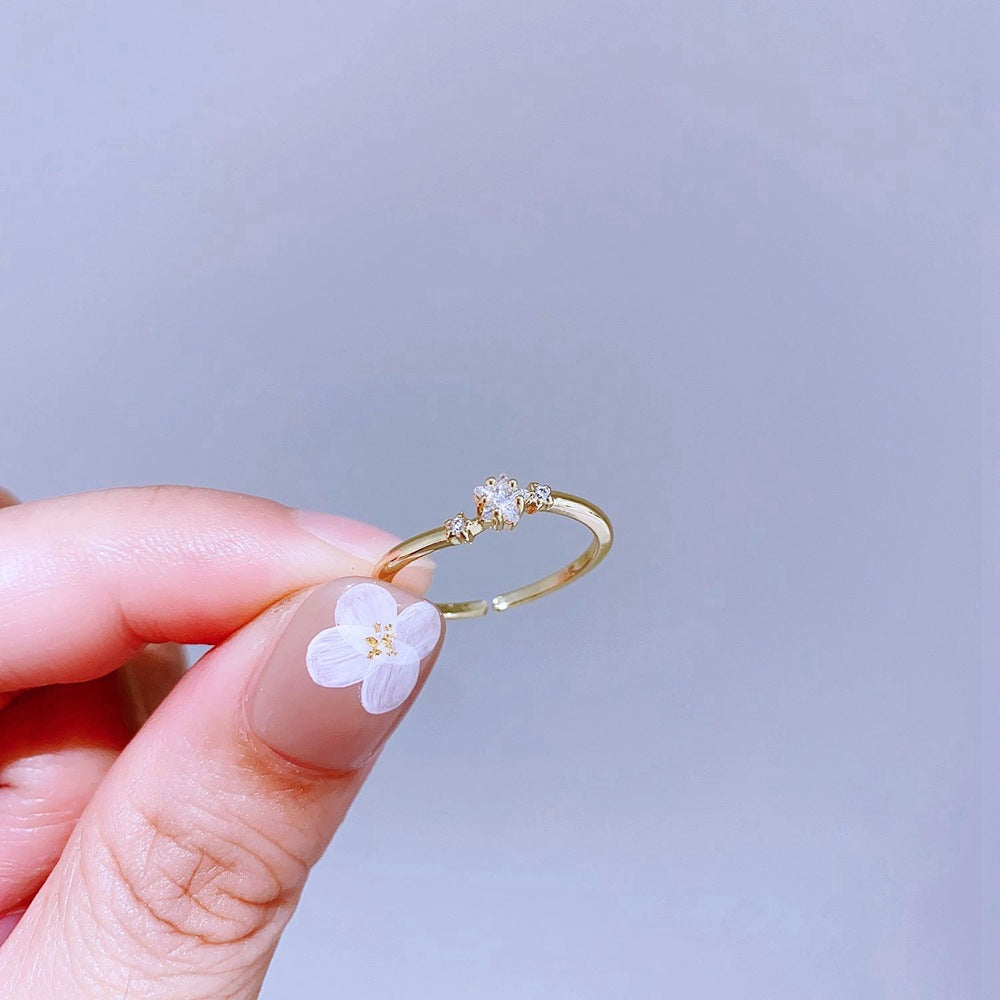 Light Luxury Minority Design Colorful Gemstone Rings - L40R4439 MegaBDM