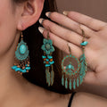 Tassel Female Geometric Hollow Unique Personalized Earrings MegaBDM