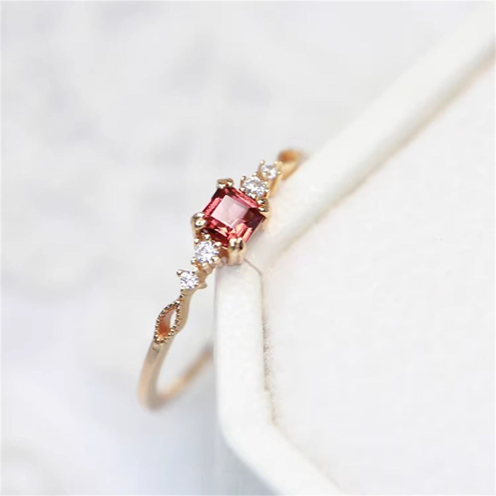 Female Sier Exquisite Versatile Niche High Rings - JZ0868 / Adjustable Opening MegaBDM