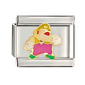 Welding Pattern Oil Dripping Cartoon Italian Bracelets - CYP-027 MegaBDM