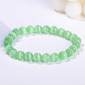 Sea Blue Opal Crystal High Goods Hand High-grade White Bracelet - Light Green Opal Bracelet / 6mm MegaBDM