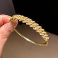 Women's Oval Leaf Small Fresh Gentle Temperament Light Luxury High Sense Bracelet - 26# Bracelet-Environmental Protection-Gold MegaBDM
