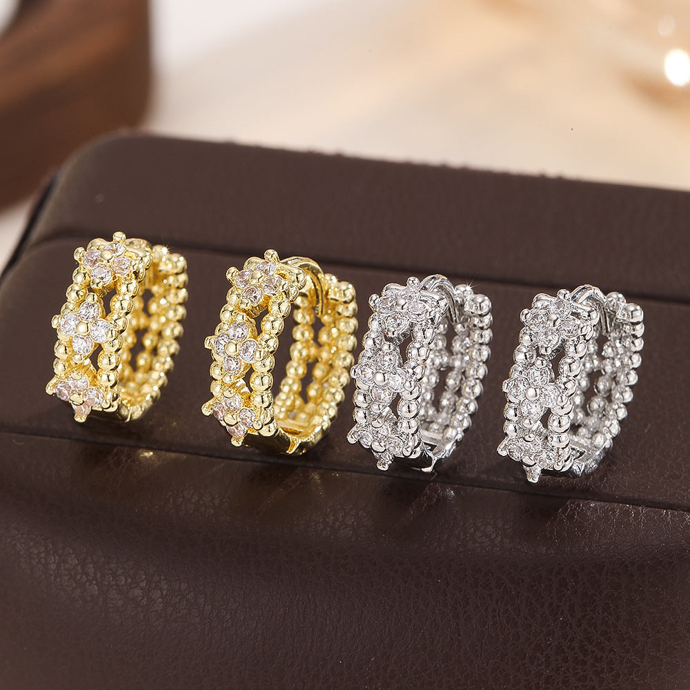 Affordable Luxury Style Woven Ear Clip Small Elegant Daily Commuter Rings MegaBDM