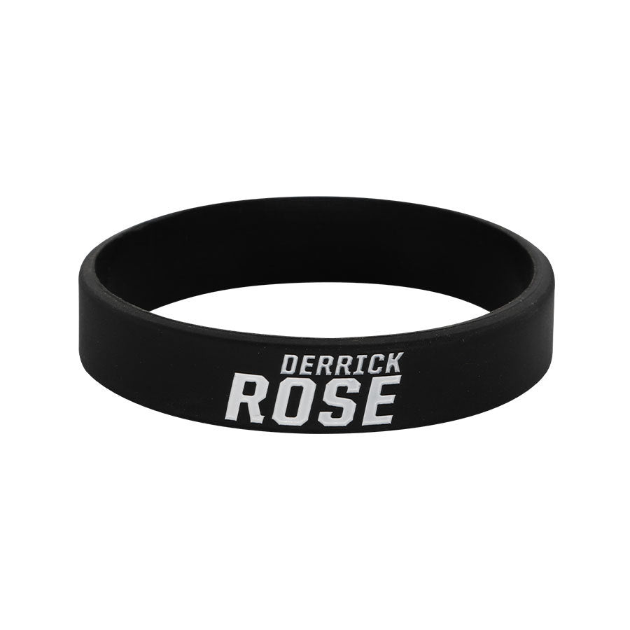 Star Concave Thickened Silicone Kobe James Basketball Bracelet - Rose-No. 25 Black MegaBDM