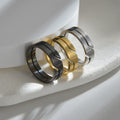Beautiful Shaped Personality Cutting Niche Design Ring MegaBDM