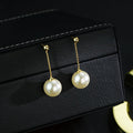 Network Classic Long Bead Tassel Simple Graceful Earrings MegaBDM