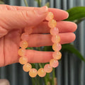 Transparent Gradient Color Hand Catenary Plate Jelly Beads Imitation Bracelet - Gradient Yellow Bracelet MegaBDM