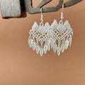 Sier Ethnic Style Peacock Retro Ear Hook Vintage Scenic Spot Earrings - 3060 MegaBDM