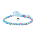 Style Colorful Hand-knitted Rope Holiday Party Bracelet - 5 MegaBDM