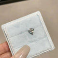 Ear Bone Clip High-grade Atmosphere Full Stud Earrings - 113# Ear Bone Stud-Single-Blue MegaBDM