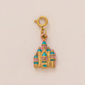 Classy Series Food Parts Love Colorful Pendants - Castle (Stainless Steel) MegaBDM
