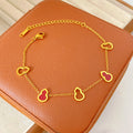 Light Luxury Micro Inlaid Zircon Woven Wire Mesh Fashion Temperament Bracelet - X2244 MegaBDM